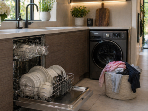 Sharing the household chores and owning family tasks as a Dad