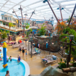 Pool at Alton Towers Splash Landings Hotel review