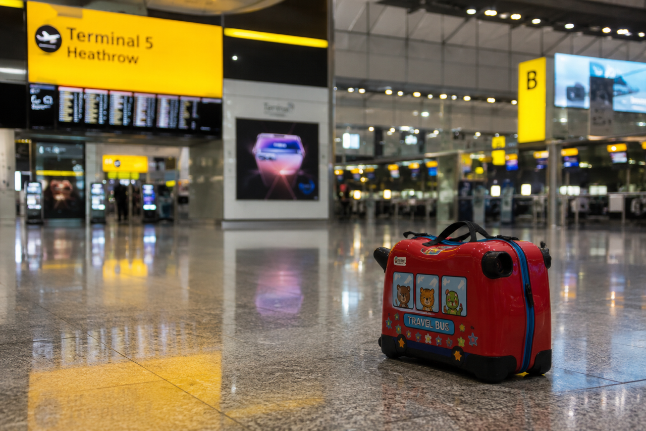 airport travel with kids tips